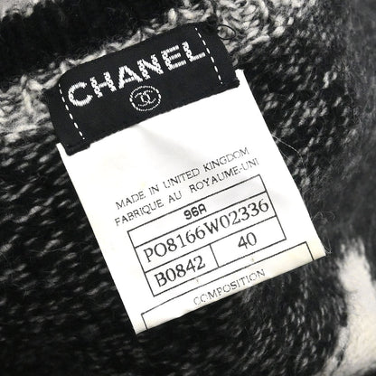 Chanel 1996 Sweater Knit Top Gray #40