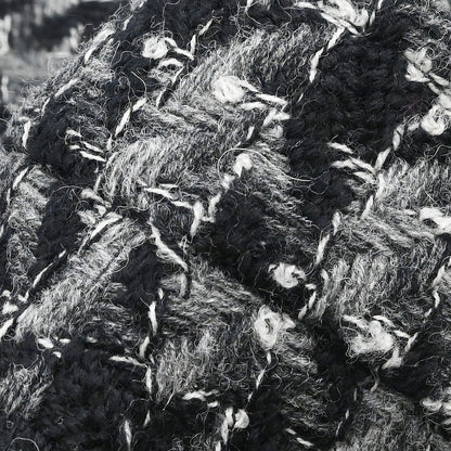 Chanel 2017 Tweed Setup Suit Jacket Skirt Black #38