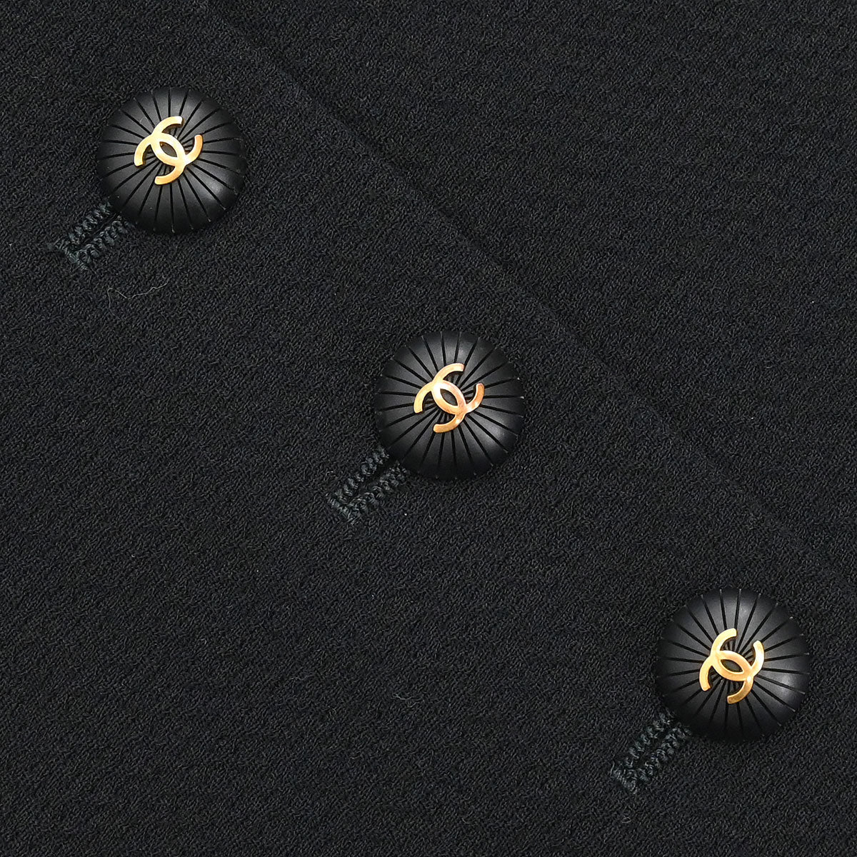 Chanel 1993 Setup Suit Jacket Skirt Black #36