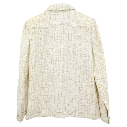 Chanel 2001 Jacket Top White #38