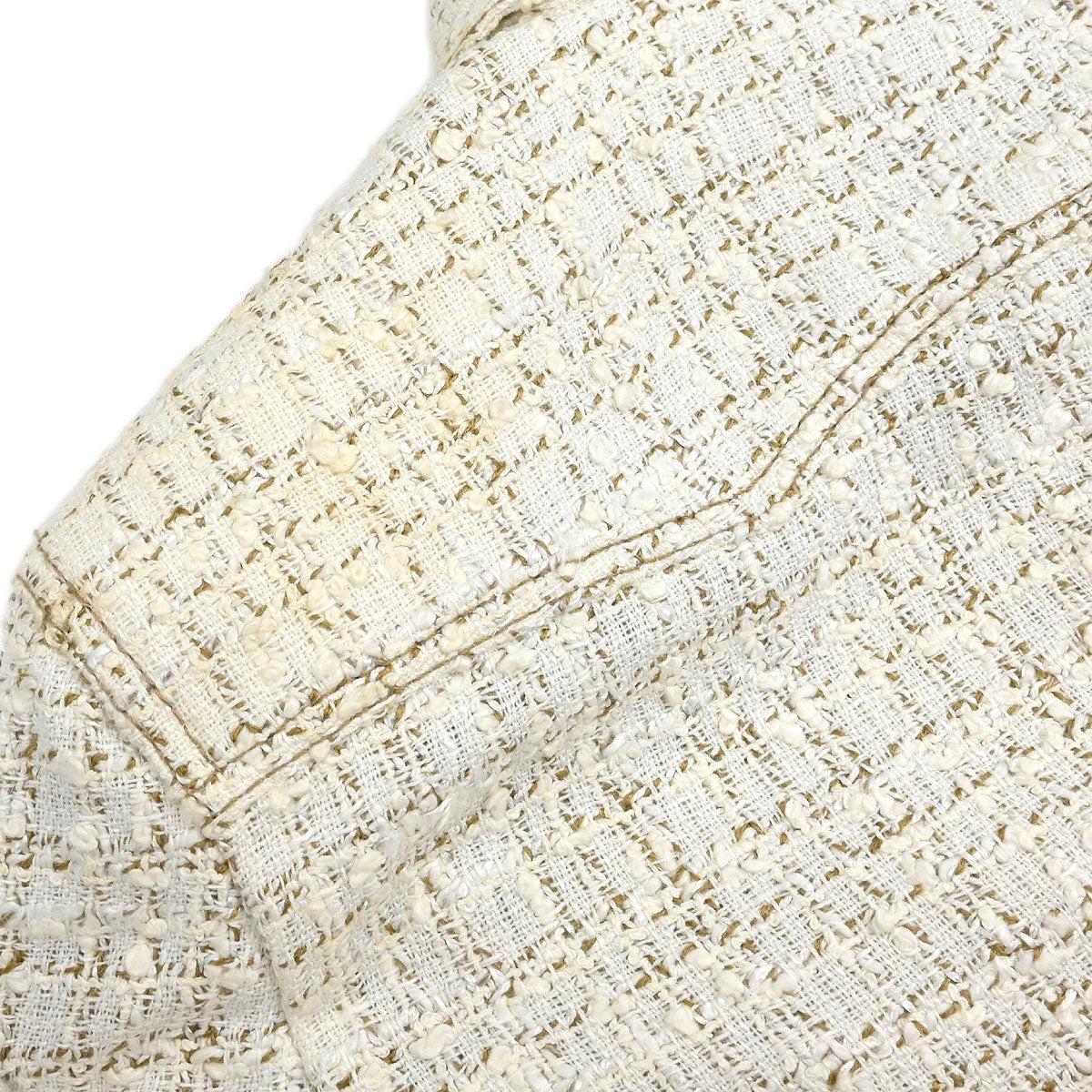 Chanel 2001 Jacket Top White #38