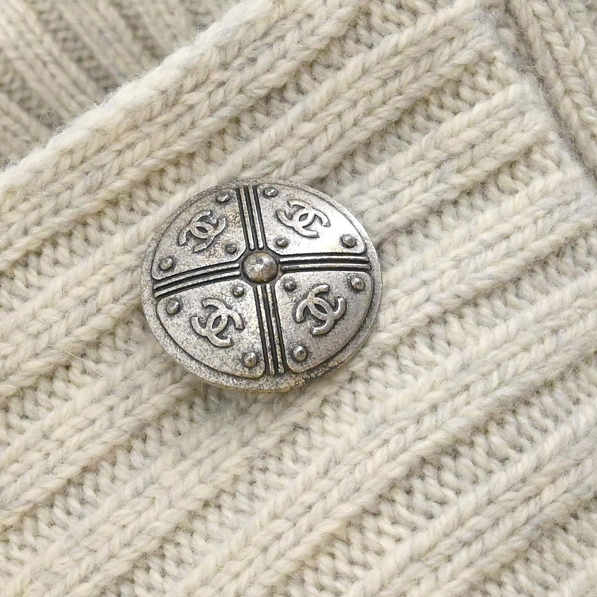 Chanel 2009 Sport Line Cardigan Beige #36