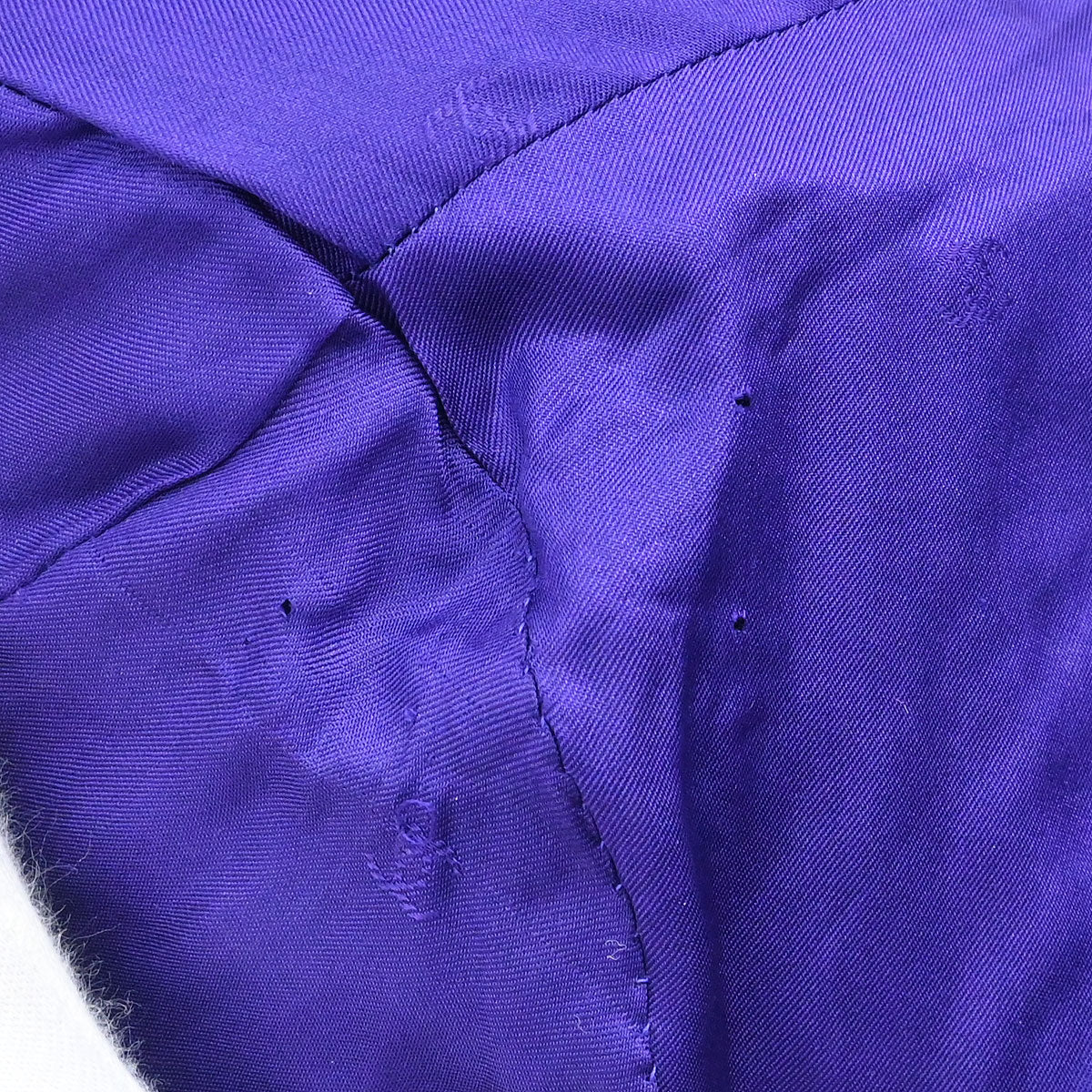 Chanel 1995 Single Breasted Jacket Coat Tweed Purple #40