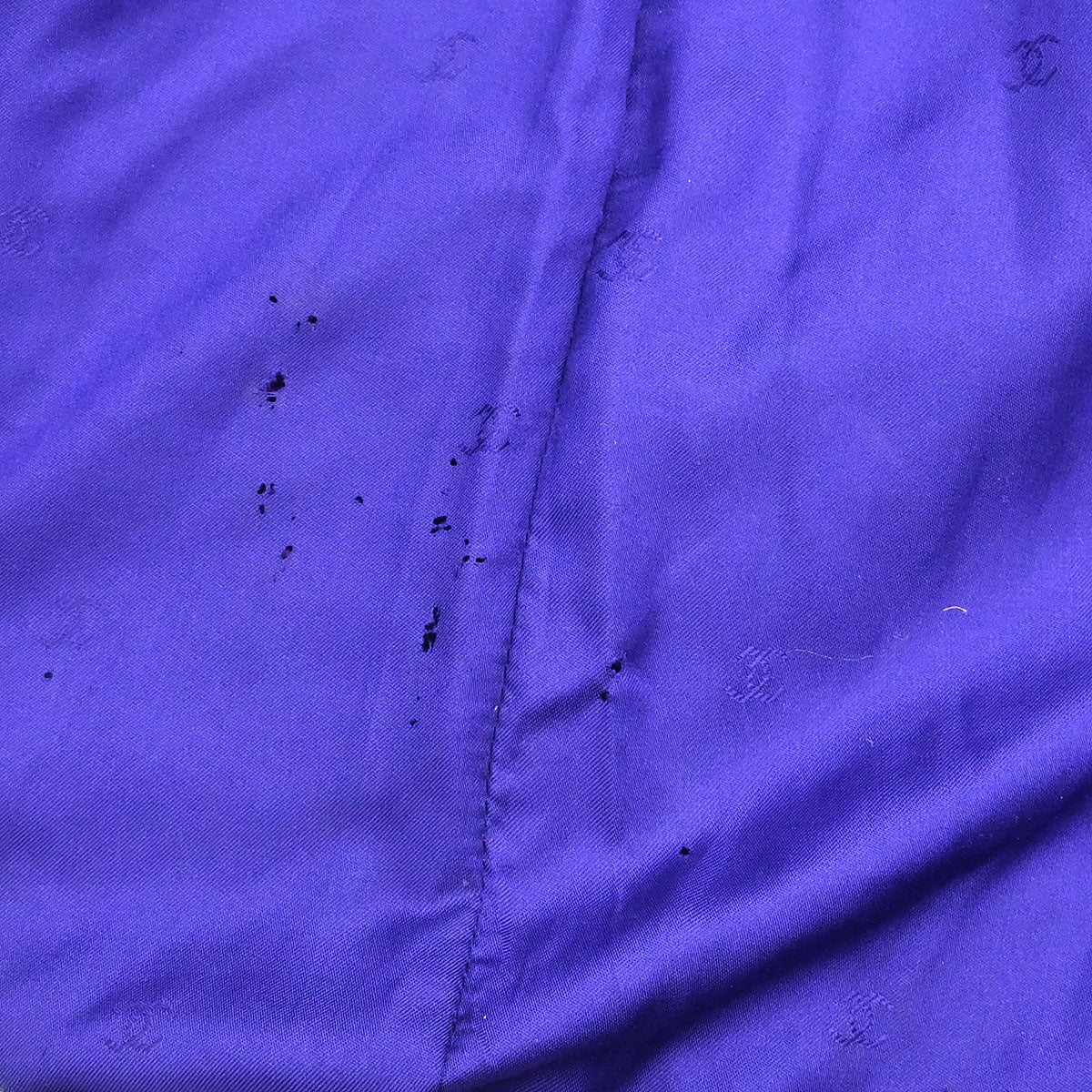 Chanel 1995 Single Breasted Jacket Coat Tweed Purple #40