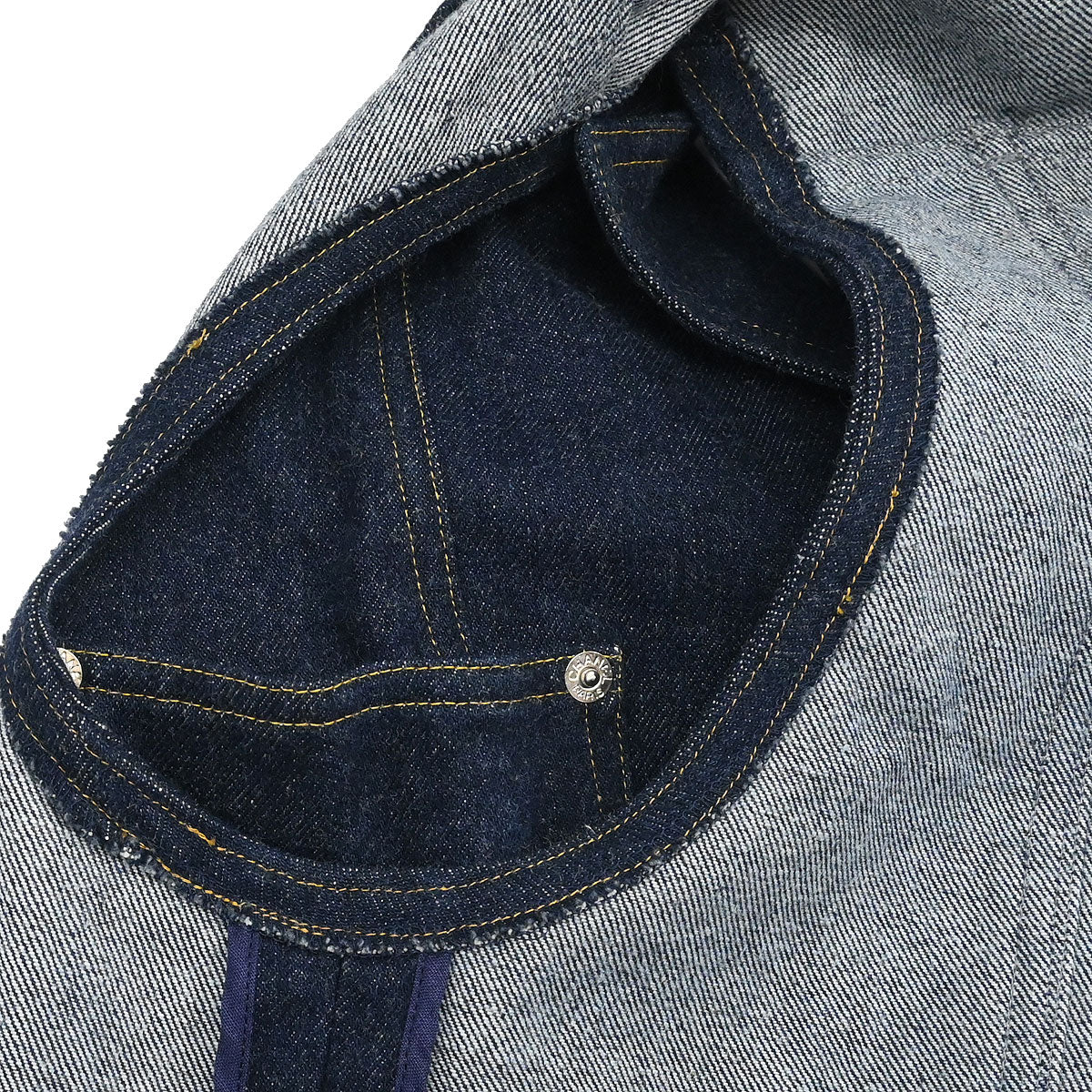 Chanel 1996 Vest Denim Jacket Indigo #42