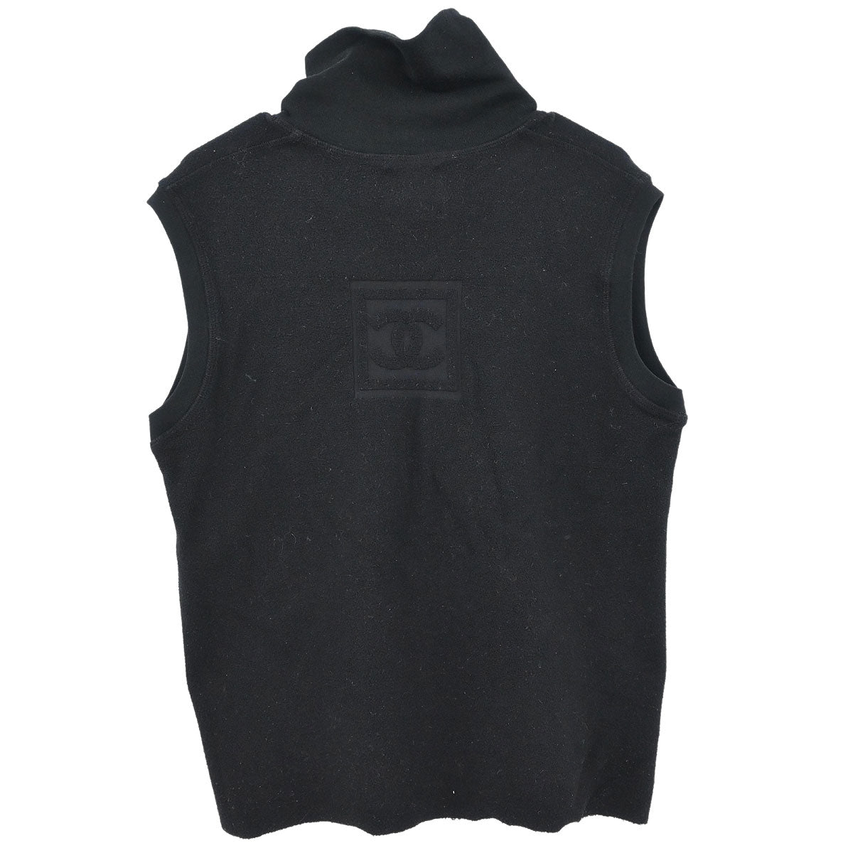 Chanel 2003 Sport Line Sleeveless Top Black #42