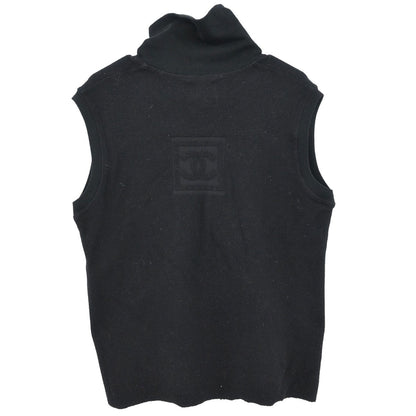Chanel 2003 Sport Line Sleeveless Top Black #42