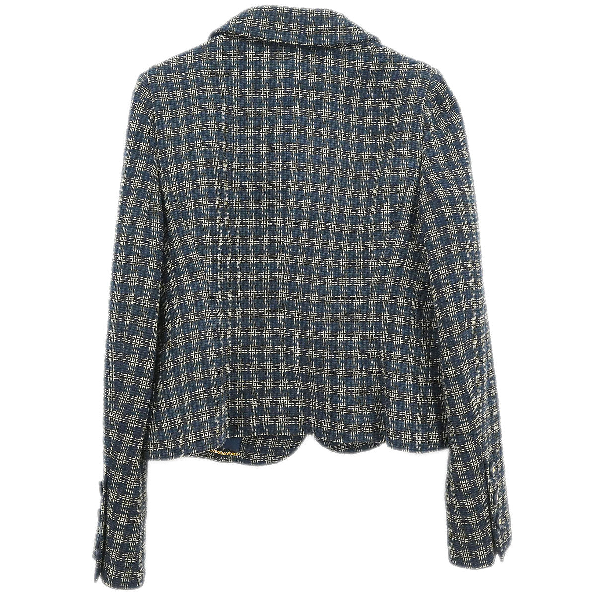 Chanel 1995 Single Breasted Jacket Navy #42