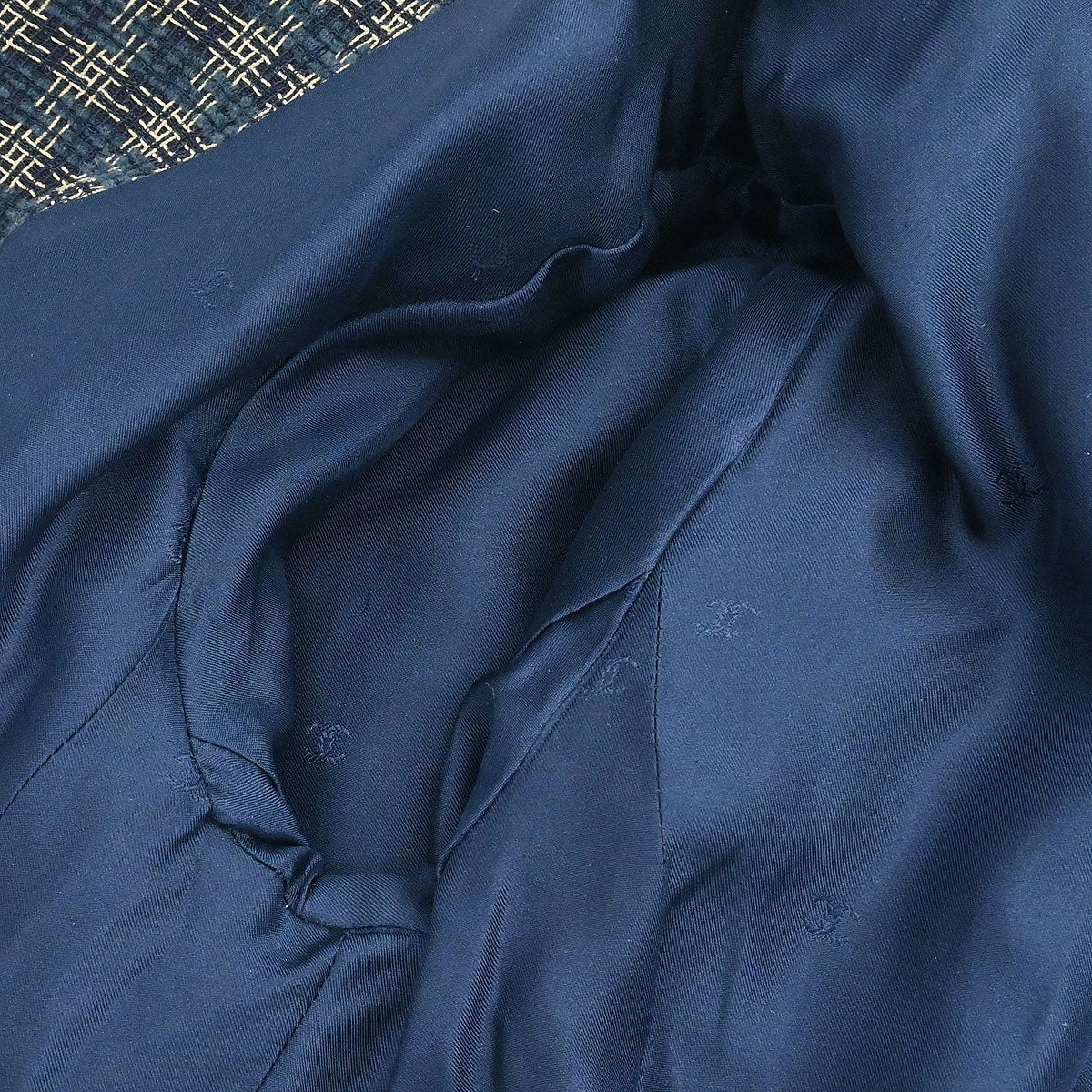 Chanel 1995 Single Breasted Jacket Navy #42