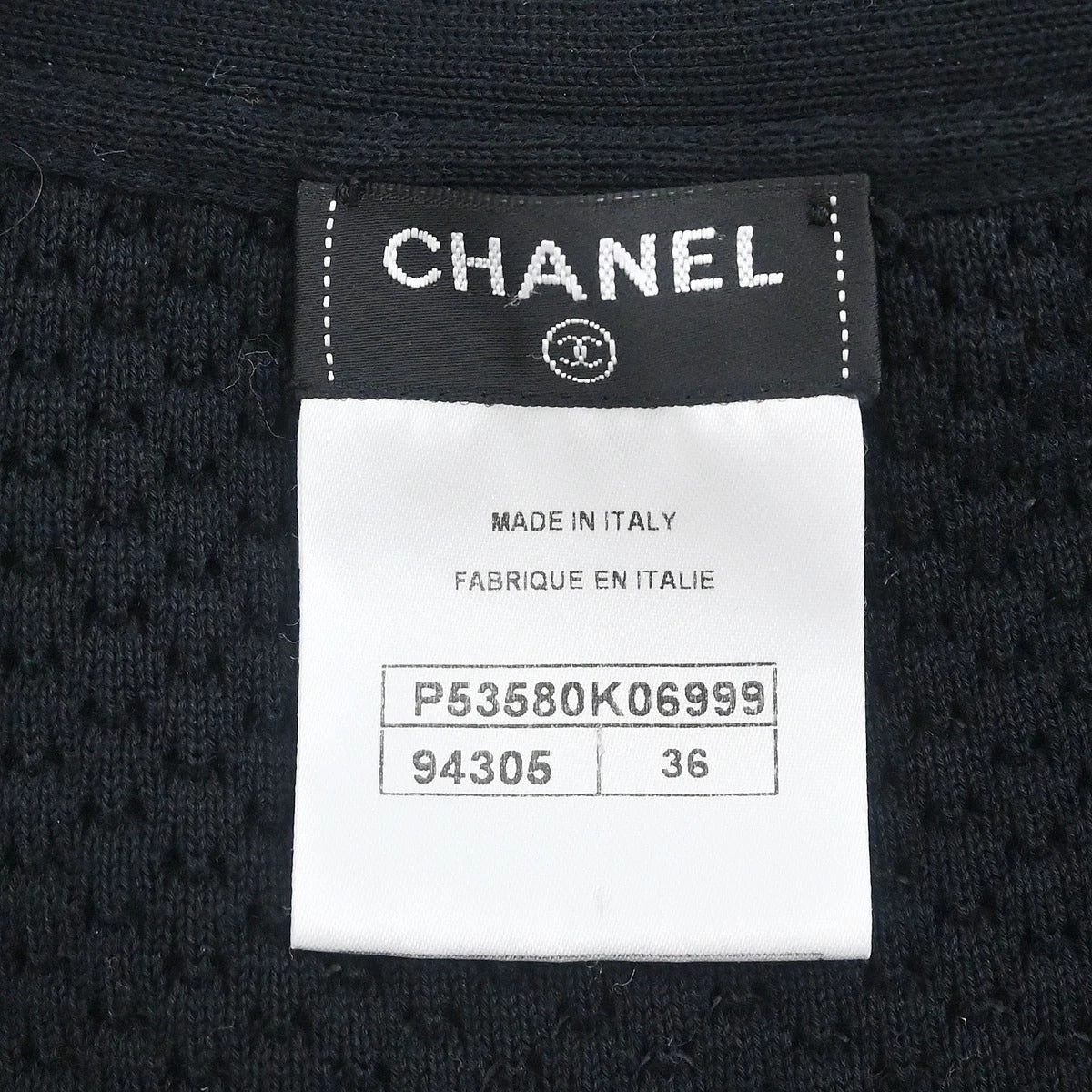 Chanel 2016 Single Breasted Collarless Jacket Black #36