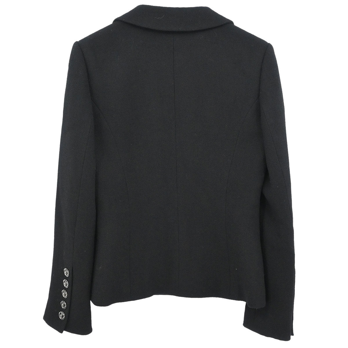 Chanel 2009 Single Breasted Jacket Black #36