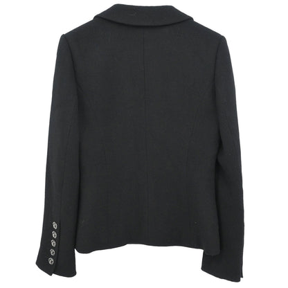 Chanel 2009 Single Breasted Jacket Black #36