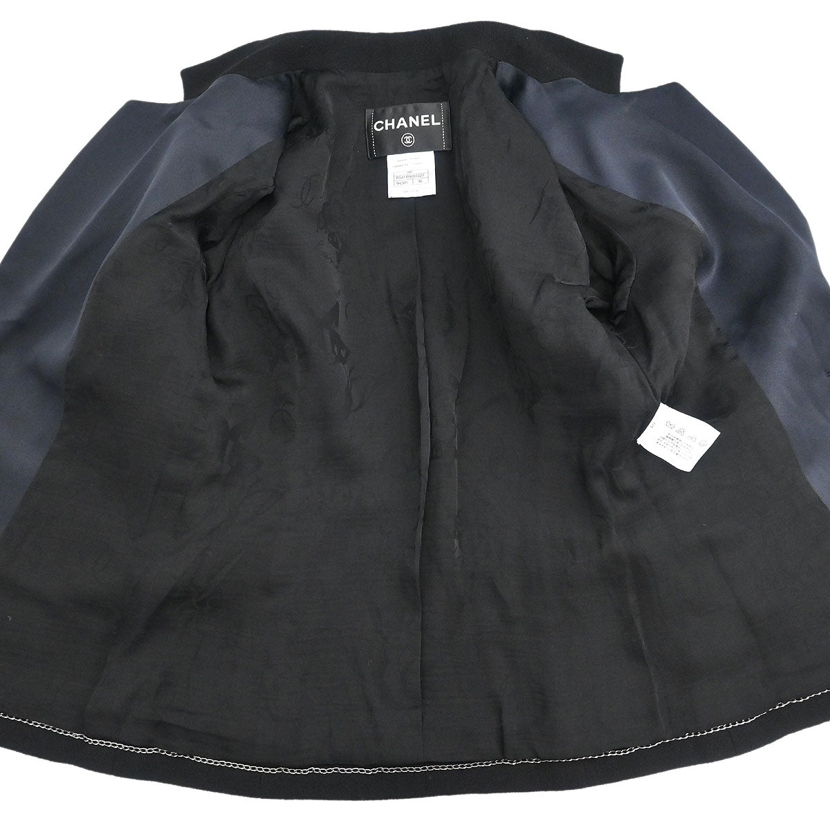 Chanel 2009 Single Breasted Jacket Black #36