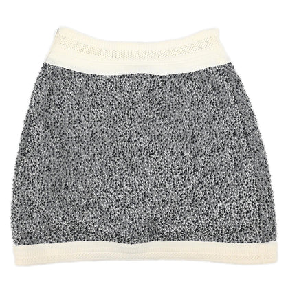 Chanel 2016 Skirt Tweed Gray #36
