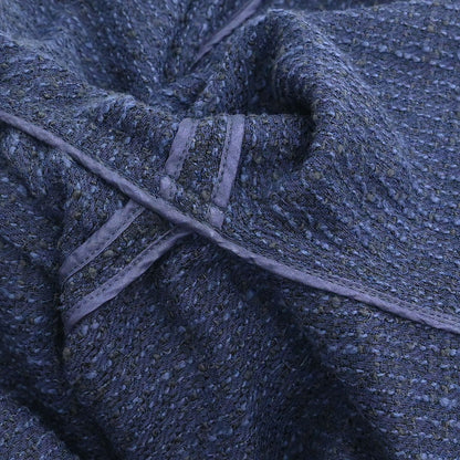 Chanel 2001 Jumpsuit Sleeveless Tweed Navy #38