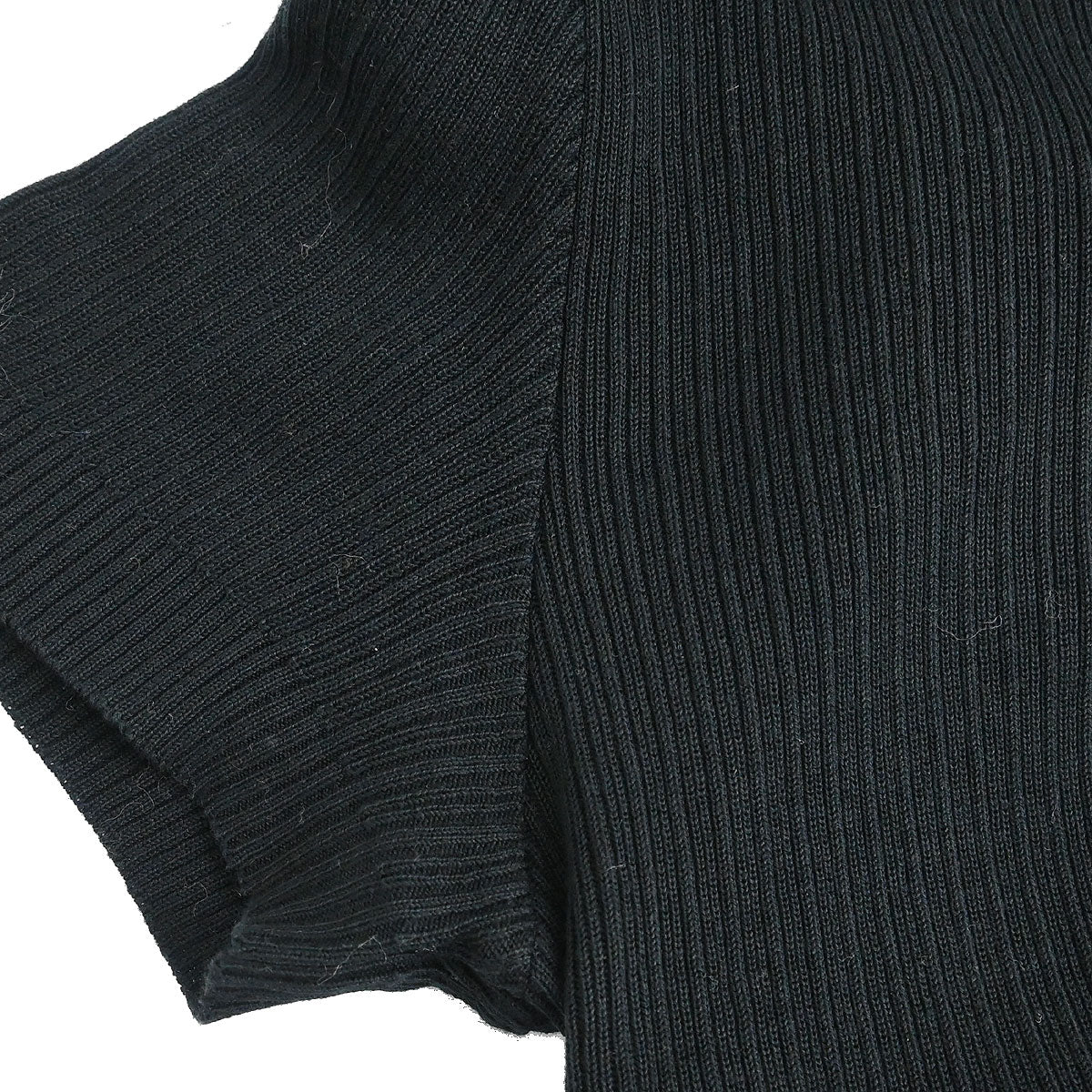 Chanel 1997 Short Sleeve Top Black #40