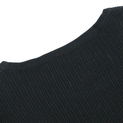 Chanel 1997 Short Sleeve Top Black #40