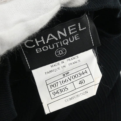 Chanel 1997 Short Sleeve Top Black #40