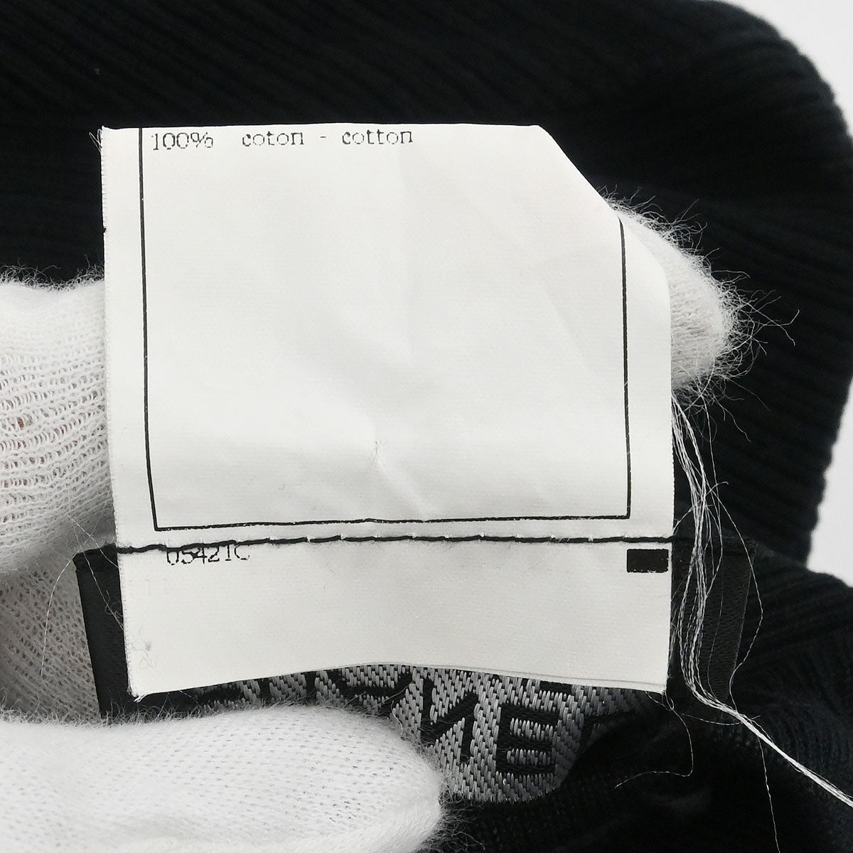 Chanel 1997 Short Sleeve Top Black #40