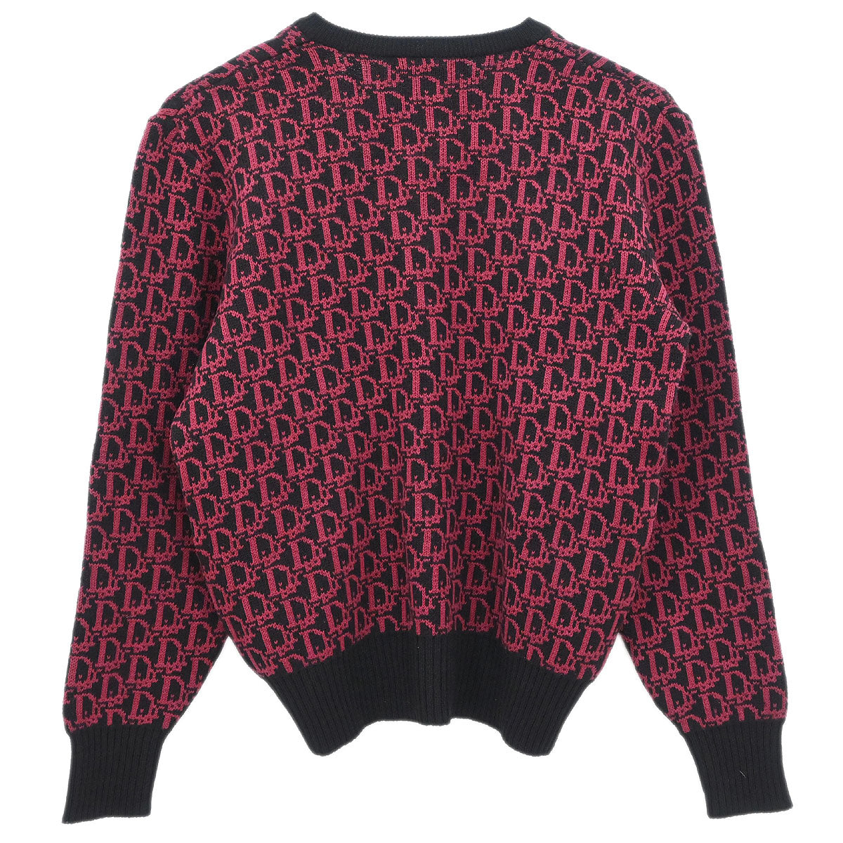 Christian Dior Top Sweater Trotter Black Pink #M