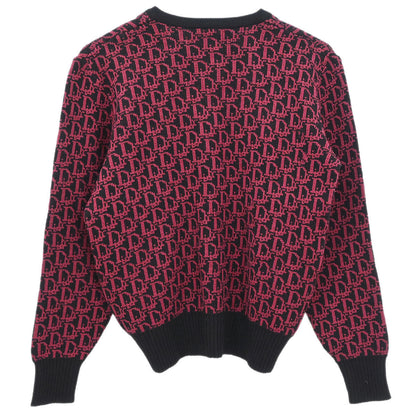 Christian Dior Top Sweater Trotter Black Pink #M