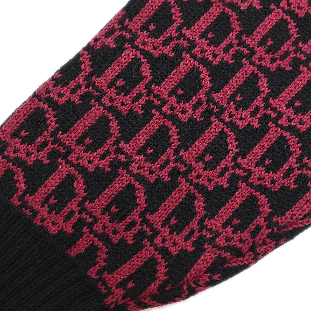 Christian Dior Top Sweater Trotter Black Pink #M