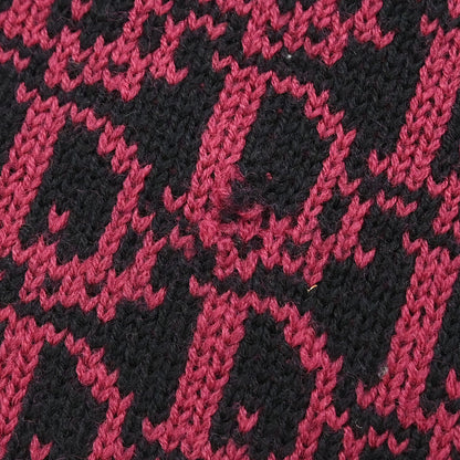 Christian Dior Top Sweater Trotter Black Pink #M