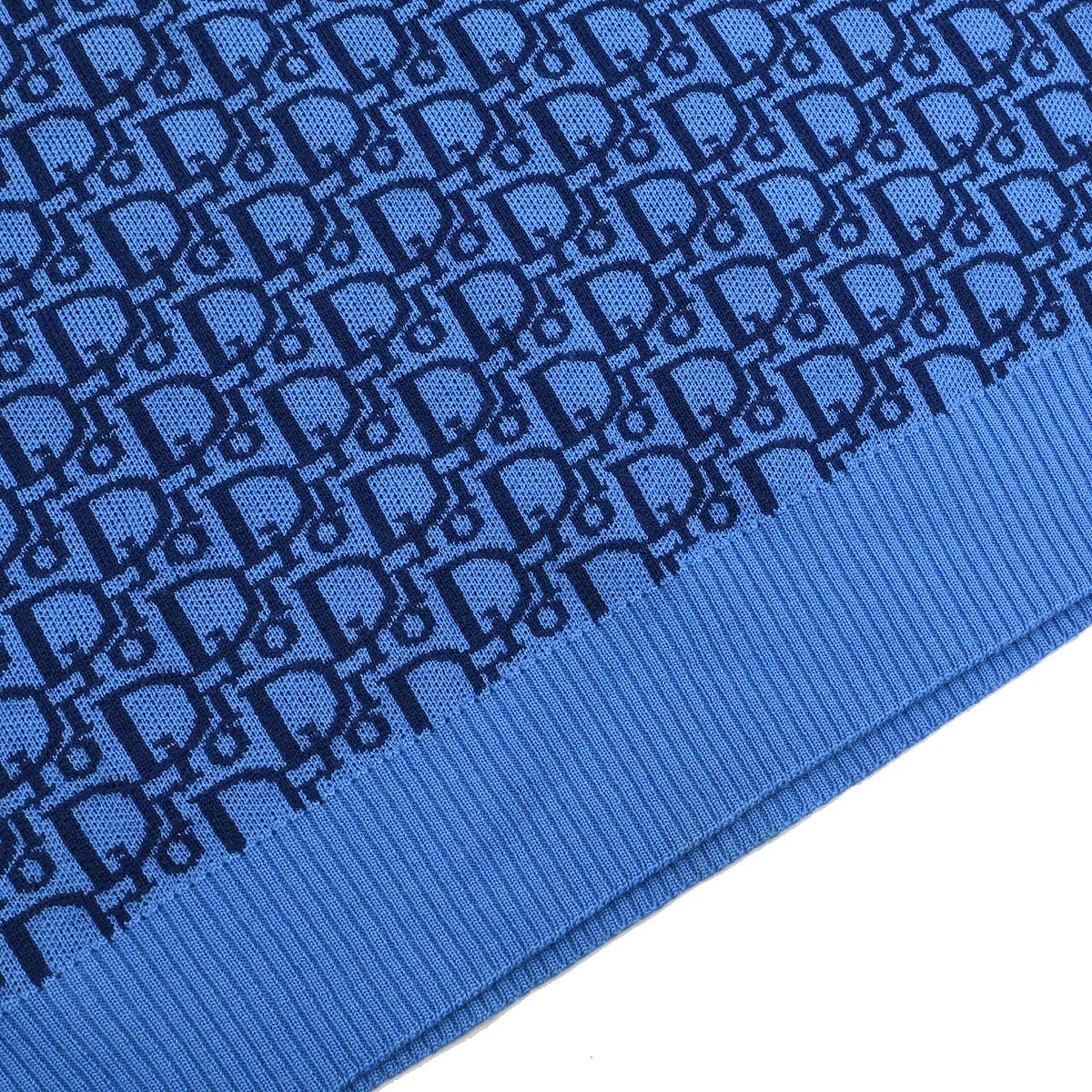 Christian Dior Vest Sweater Trotter Blue #L