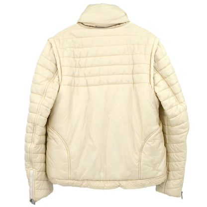 Chanel 2005 Sport Line Zip Up Jacket Long Sleeve Sleeveless 2way Ivory #44