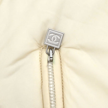 Chanel 2005 Sport Line Zip Up Jacket Long Sleeve Sleeveless 2way Ivory #44