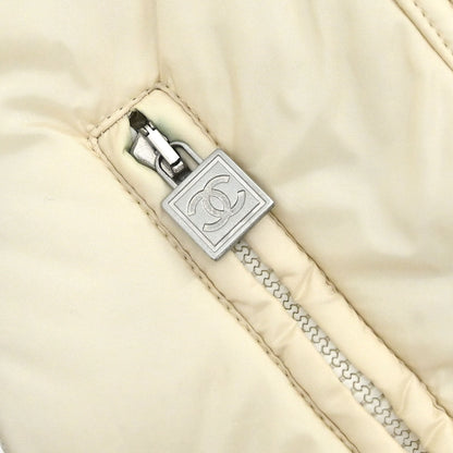 Chanel 2005 Sport Line Zip Up Jacket Long Sleeve Sleeveless 2way Ivory #44