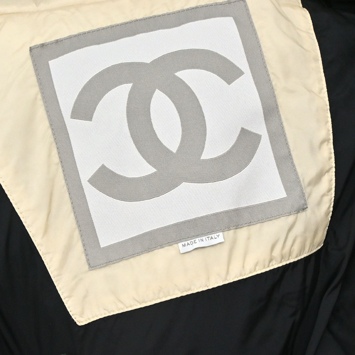 Chanel 2005 Sport Line Zip Up Jacket Long Sleeve Sleeveless 2way Ivory #44