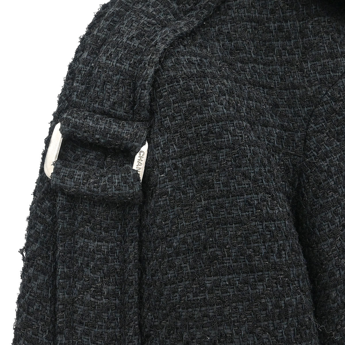 Chanel 2008 Single Breasted Jacket Black #38