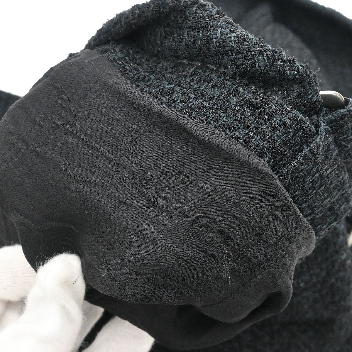 Chanel 2008 Single Breasted Jacket Black #38