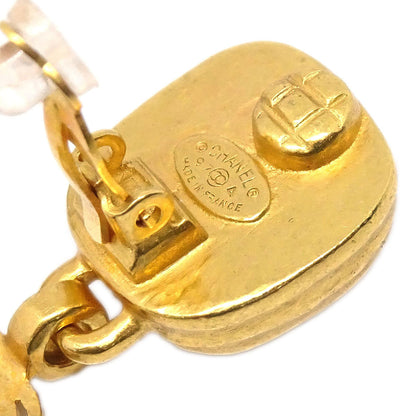 Chanel Dangle CC Clip-On Earrings Gold 97A