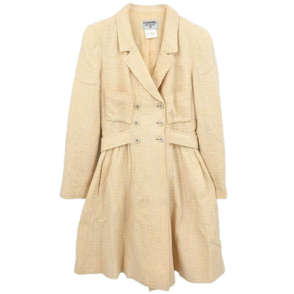 Chanel 1996 Coat Beige #40