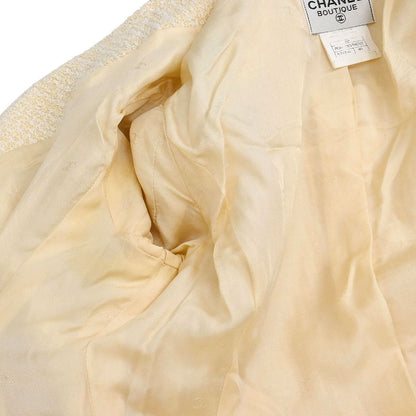 Chanel 1996 Coat Beige #40