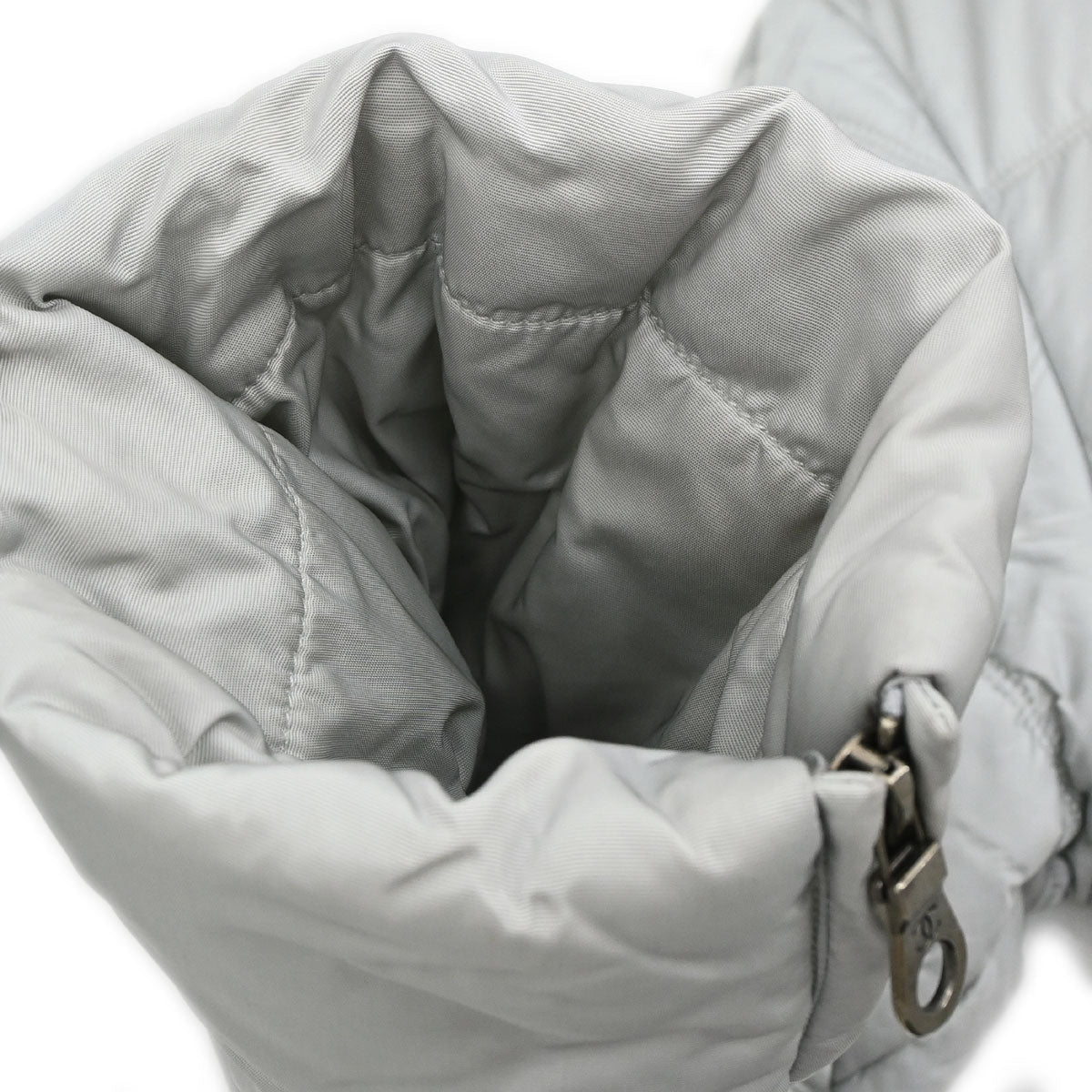 Chanel 2000 Sport Line Zip Up Jacket Gray #40