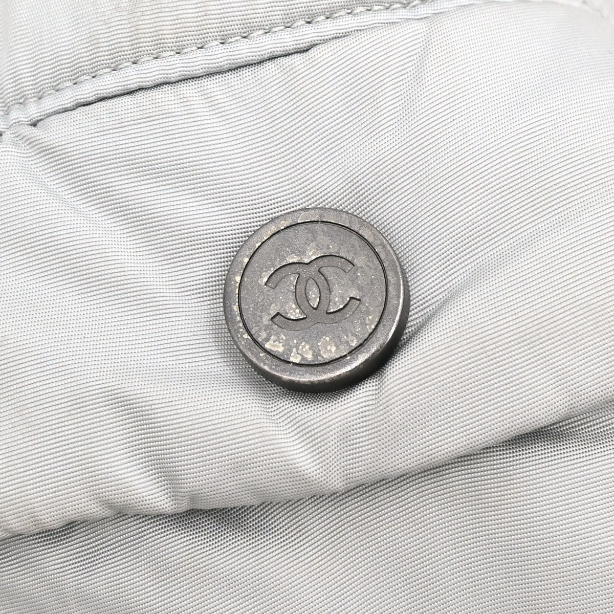 Chanel 2000 Sport Line Zip Up Jacket Gray #40