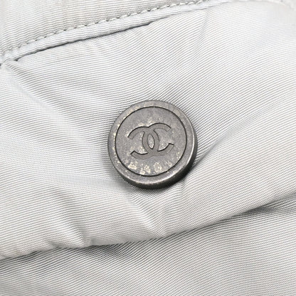 Chanel 2000 Sport Line Zip Up Jacket Gray #40