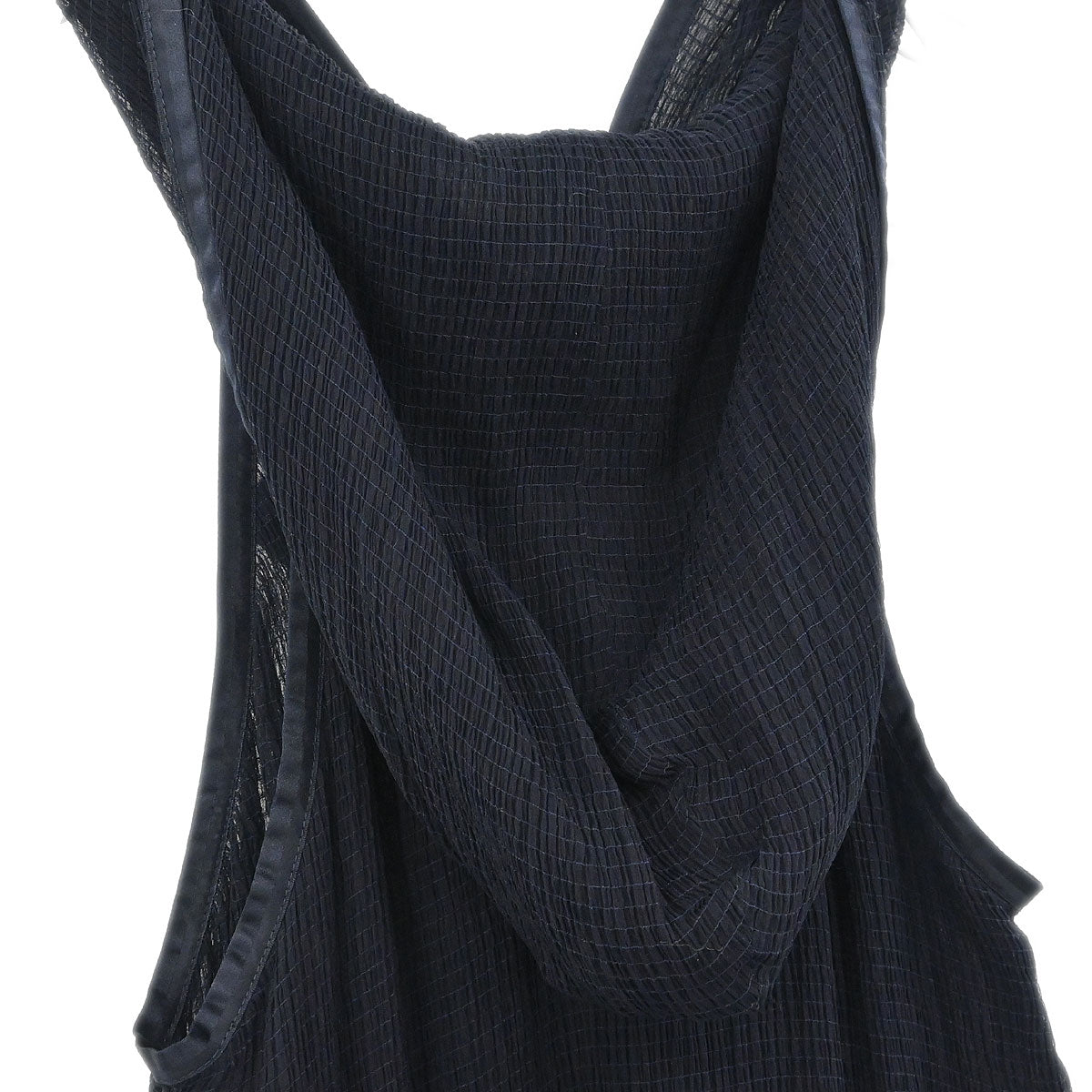 Chanel 2008 Sport Line Sleeveless Dress Navy #36
