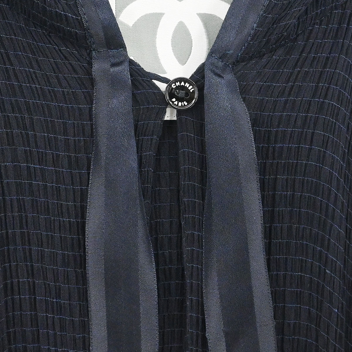 Chanel 2008 Sport Line Sleeveless Dress Navy #36