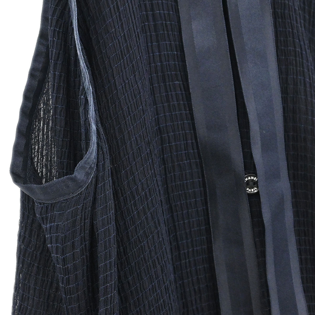 Chanel 2008 Sport Line Sleeveless Dress Navy #36