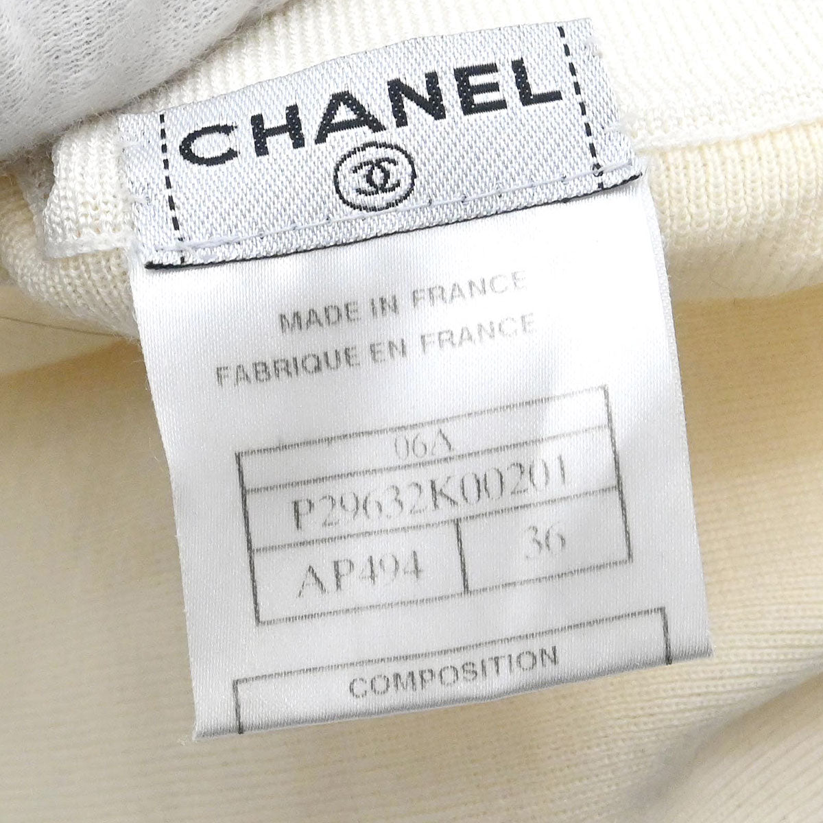 Chanel 2006 Top Ivory #36