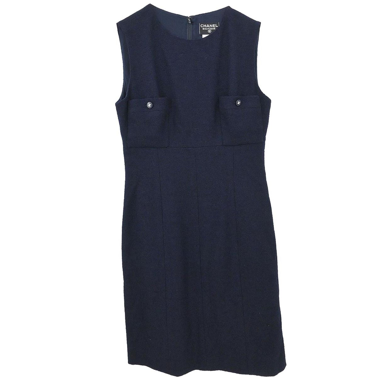 Chanel 1996 Dress Navy #42