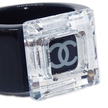 Chanel Ring Black #52 06C