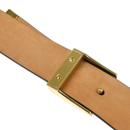 Louis Vuitton 2001 Monogram Ceinture Carre Belt M6800