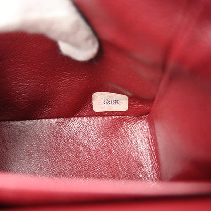 Chanel 1994-1996 Black Lambskin Small Classic Double Flap Shoulder Bag