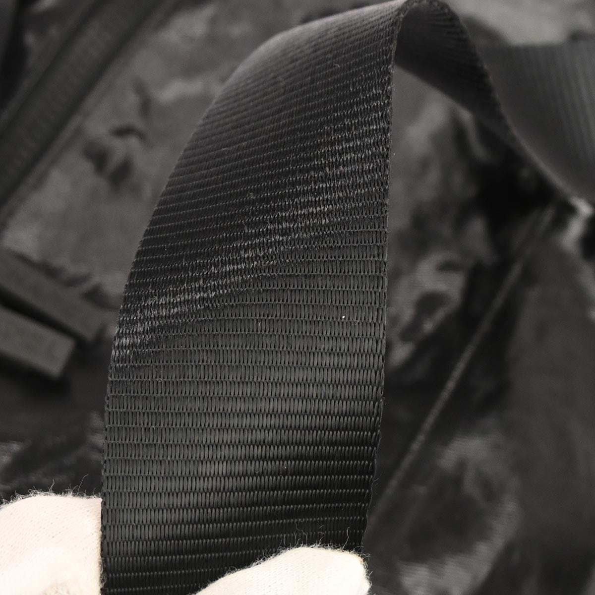 Chanel 2006-2008 Black PVC Sport Line Duffle Handbag