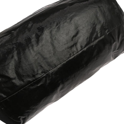 Chanel 2006-2008 Black PVC Sport Line Duffle Handbag